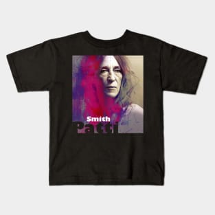 Patti Smith Singer Songwriter Kids T-Shirt